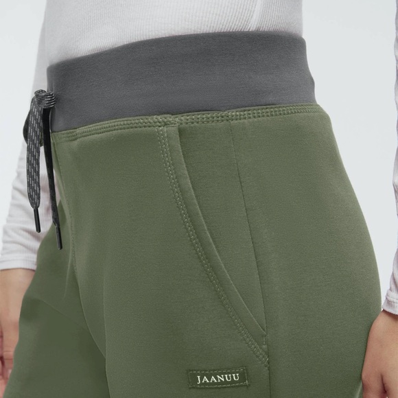 Jaanuu Olive Green Comfort Jogger - Picture 5 of 9